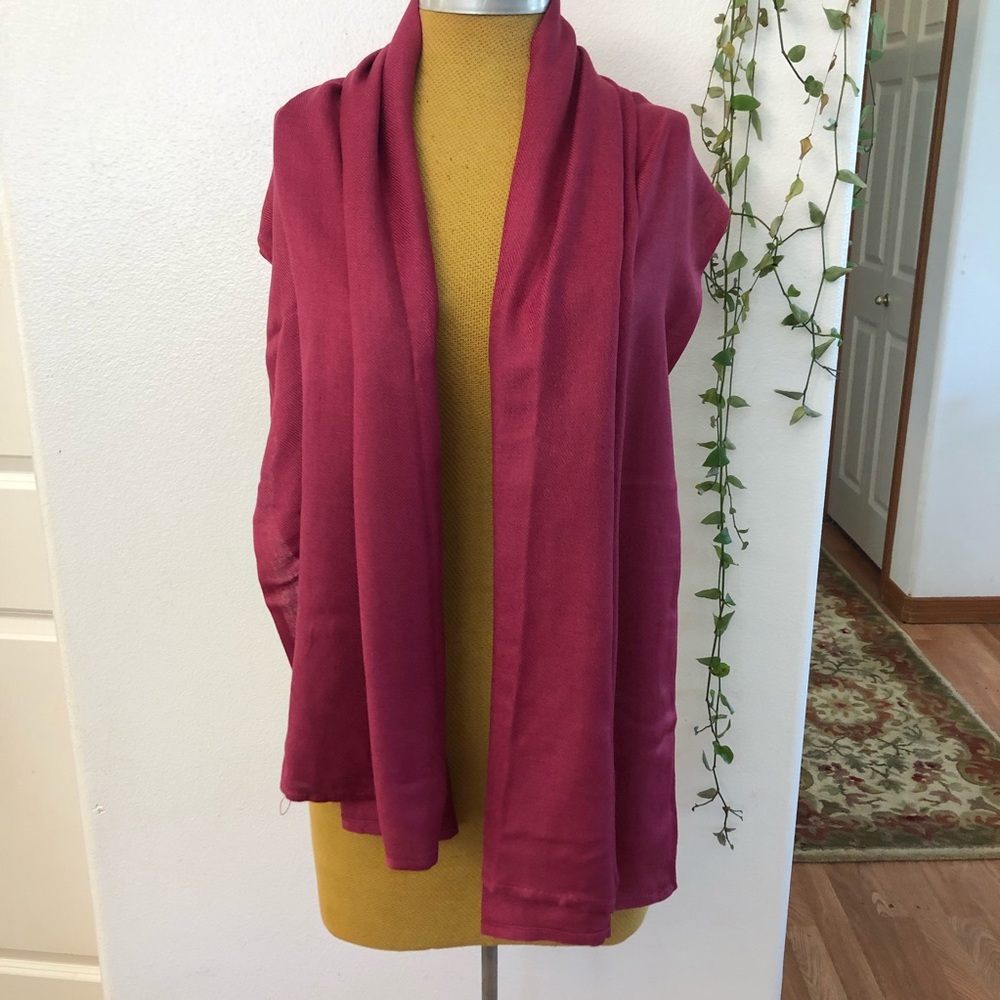 Cloudz wrap scarf burgundy
